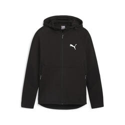 Veste zippée à capuche EVOSTRIPE PUMA Black