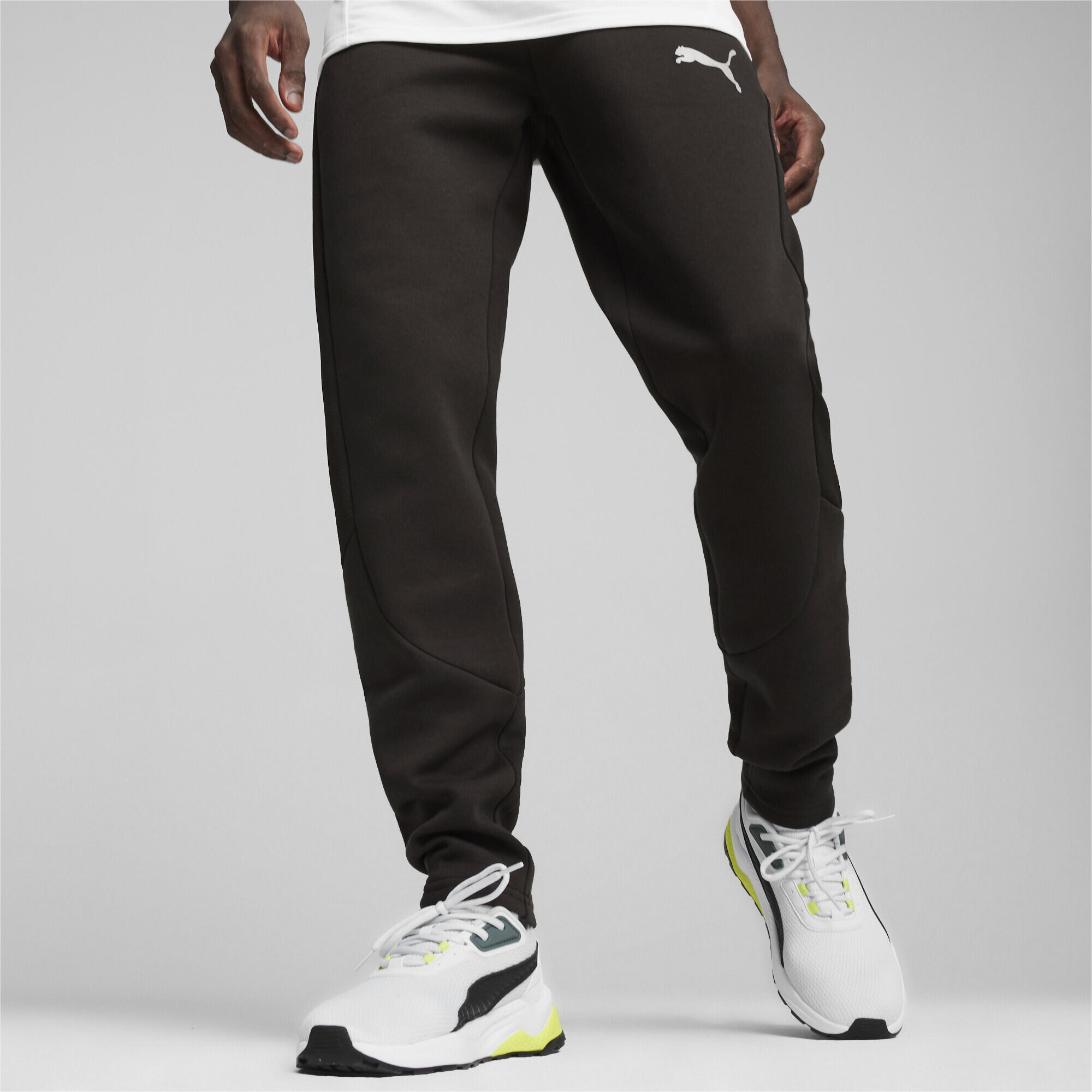 Męskie spodnie dresowe EVOSTRIPE PUMA Black 2/7