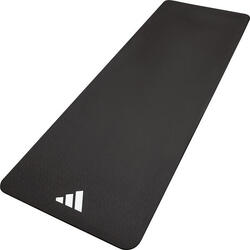 Tapis de fitness et de yoga, 8 mm, noir