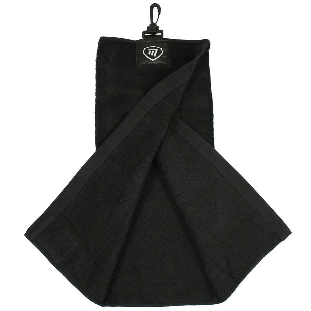 Masters Tri-Fold Towel - Black