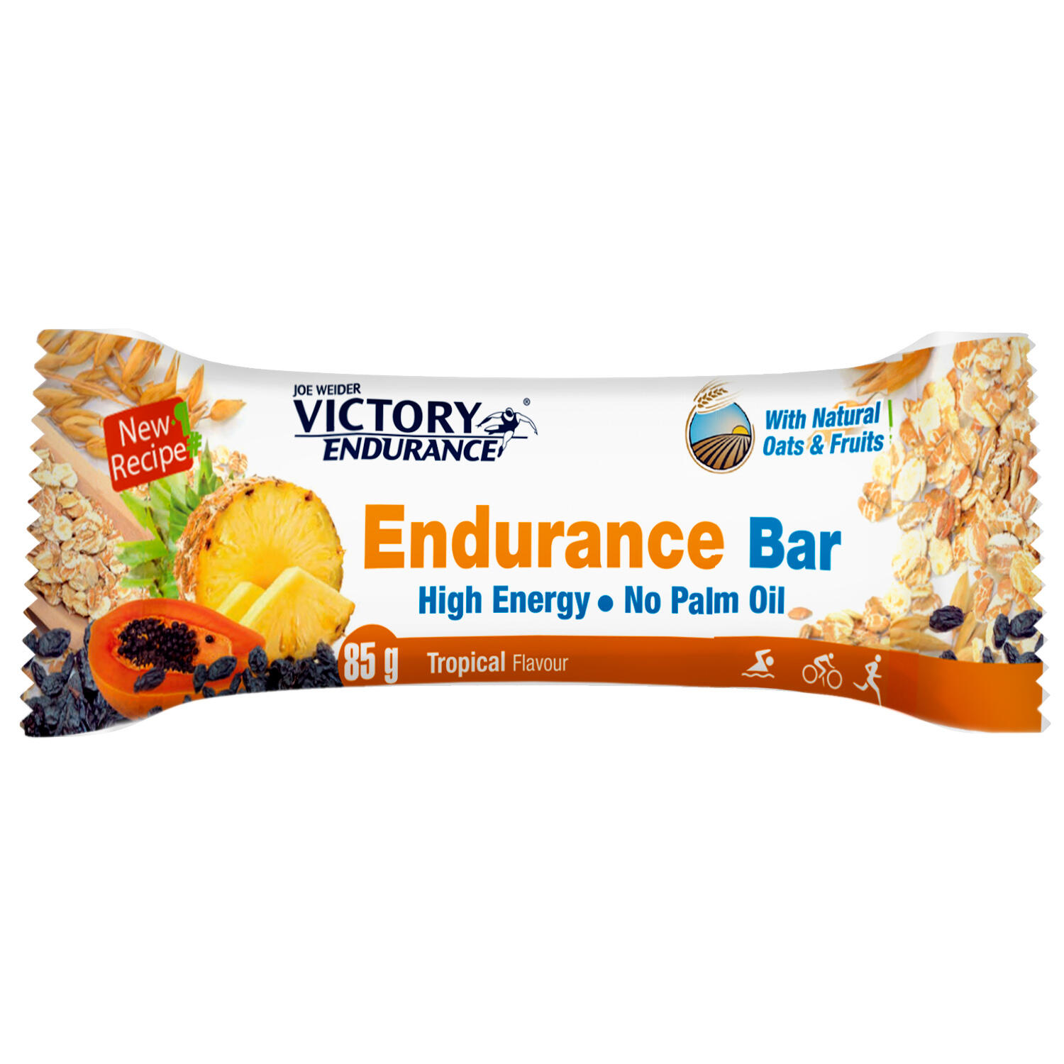 Victory Endurance Barrita tropical enérgetica natural y sin aceite de palma 25 85 46 25x85g