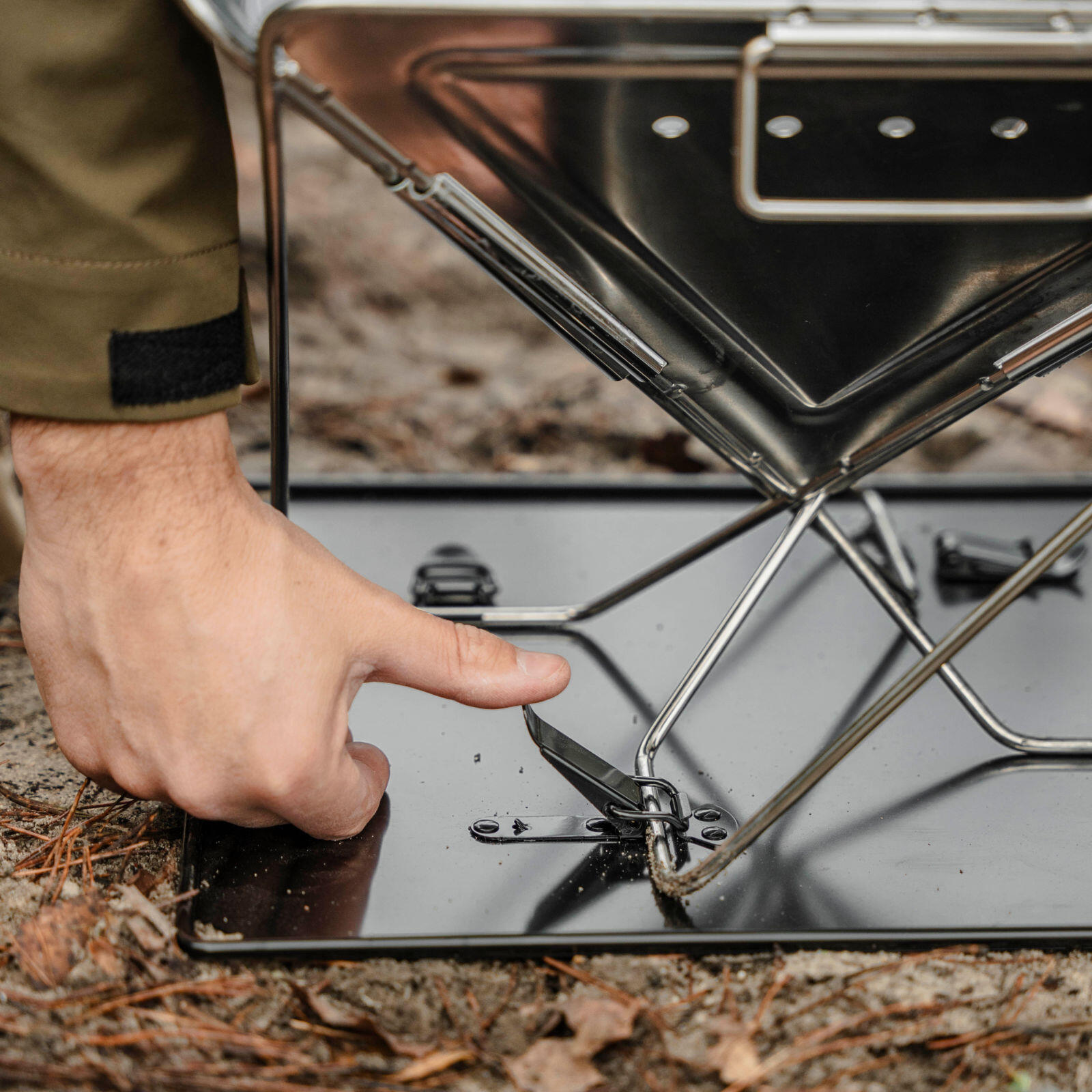 Grill kempingowy, składany OFFLANDER 4/4