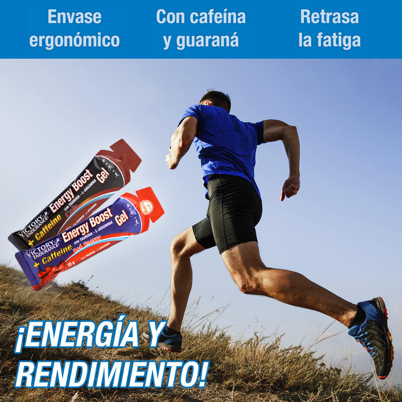 Victory Endurance Energy Boost Gel Caffeine Cola 24x42g