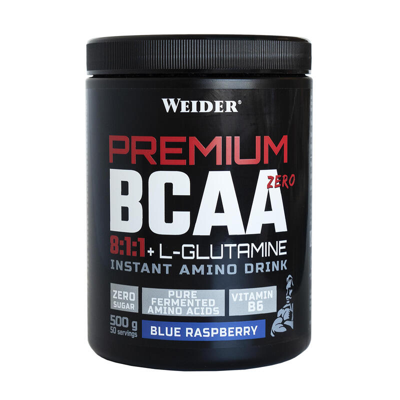 Weider Premium BCAA 8:1:1+L-Gluamina Sabor Blue Raspberry 500g