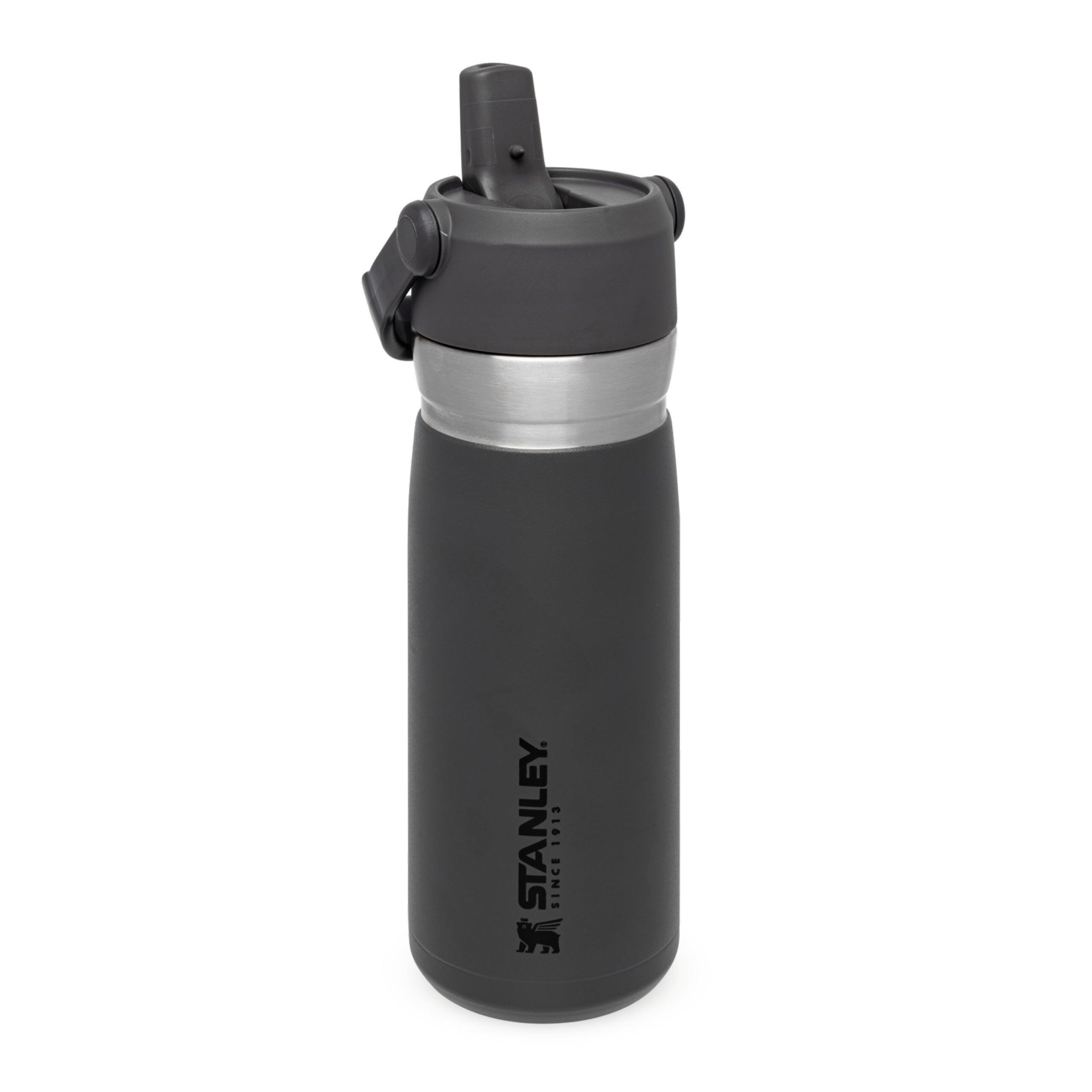 STANLEY Trinkflasche mit strohhalm 0,65L Thermosflasche Fitness Wasserflasche Edelstahl