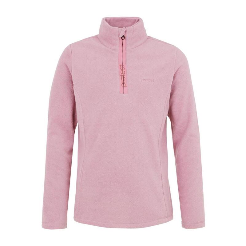 Girls Mutey Jr 1_4 Zip top 2024 - Trui - 873_cameo_pink - kids | meisjes -