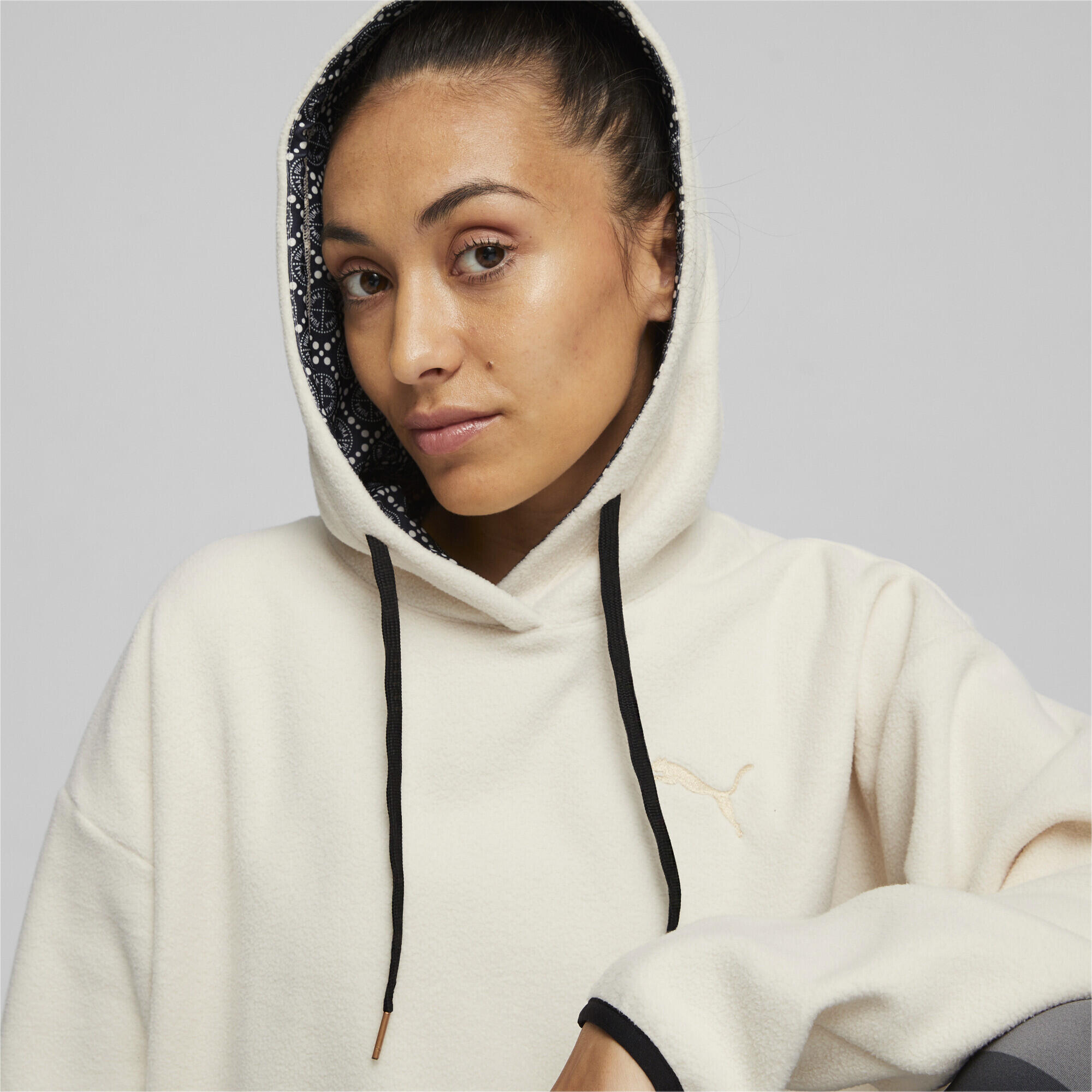 Hoodie de training Logo Love Femme PUMA Alpine Snow White 4/6