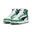 Rebound V6 Mid sneakers voor jongeren PUMA White Archive Green Black