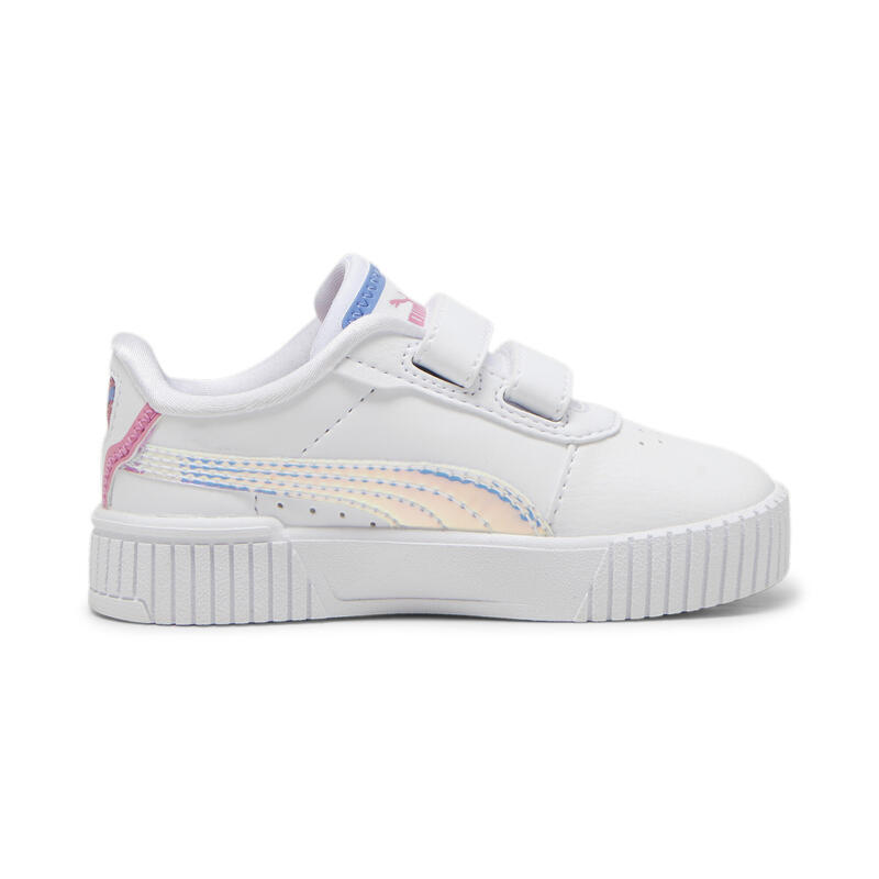 Zapatillas Carina 2.0 Deep Dive para bebé PUMA White Blue Skies Fast Pink