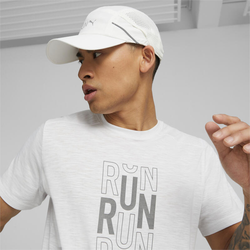 Casquette de running légère PUMA White