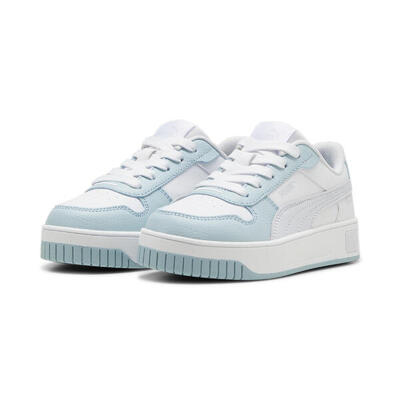 Sneaker Carina Street da bambini PUMA White Pale Plum Silver Purple Metallic