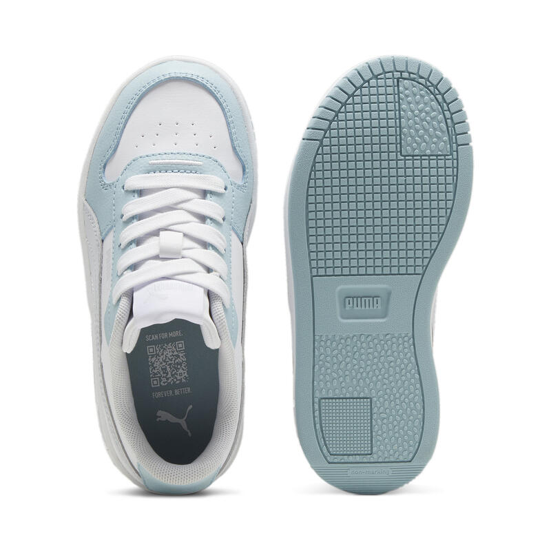 Carina Street sneakers voor kinderen PUMA White Silver Mist Gray