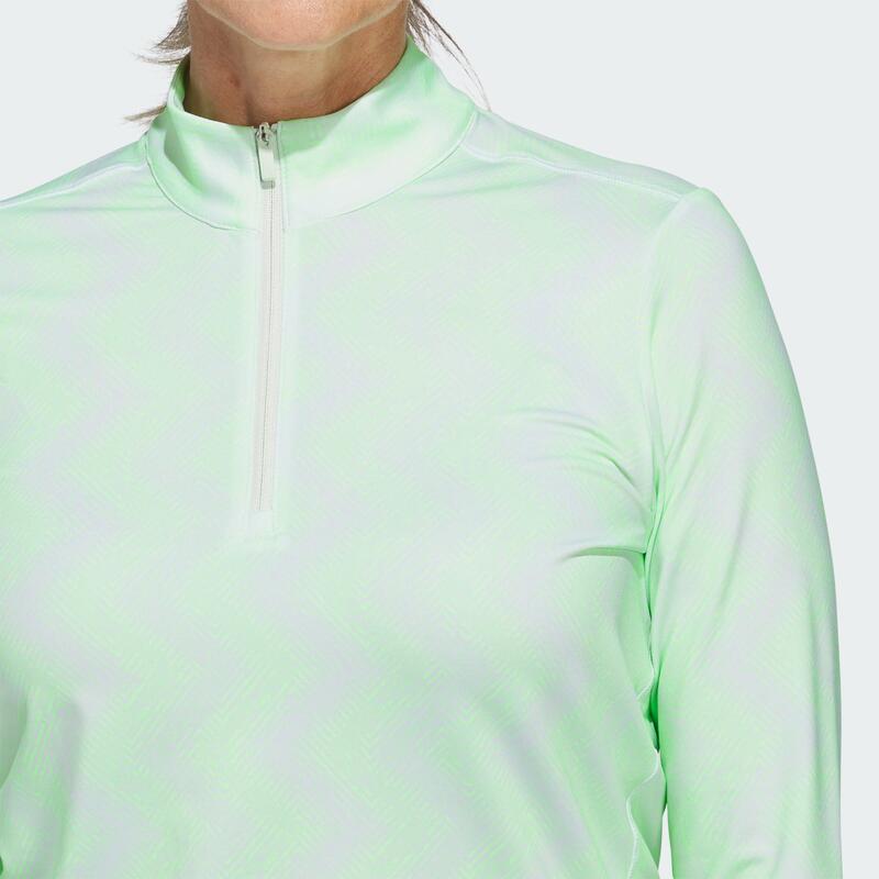 Women's Ultimate365 Printed Quarter-Zip Mock