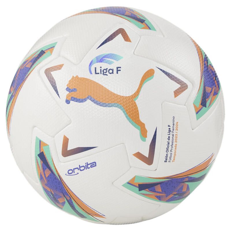 Pallone da calcio Orbita Liga F (FIFA Pro) PUMA White Multi Colour