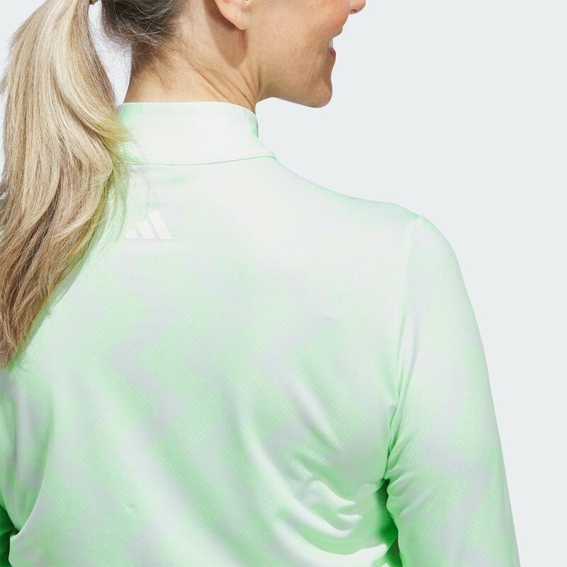 Półgolf Women's Ultimate365 Printed Quarter-Zip