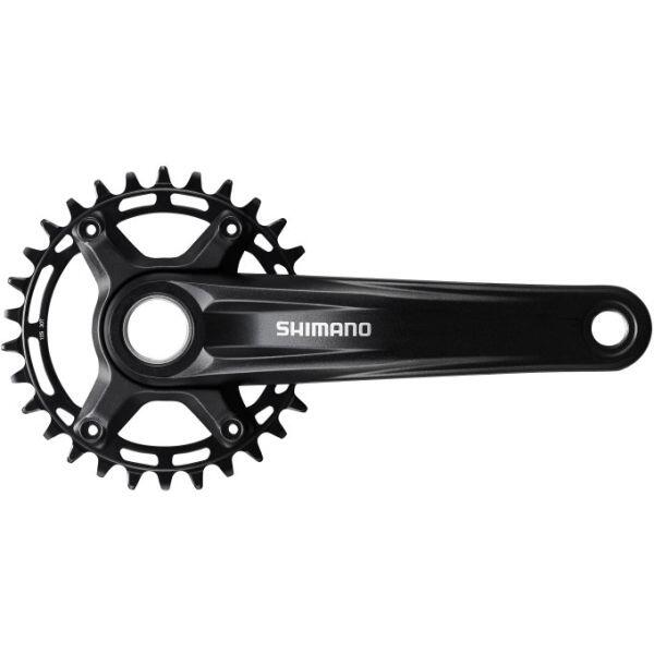 Shimano Kurbelgarnitur 12 Gang FC-MT510-1 mit 175 mm Kurbelarm 32 Zähne schwarz