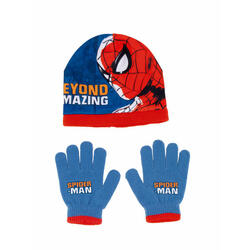 Bonnet et gants Spider-Man Great power