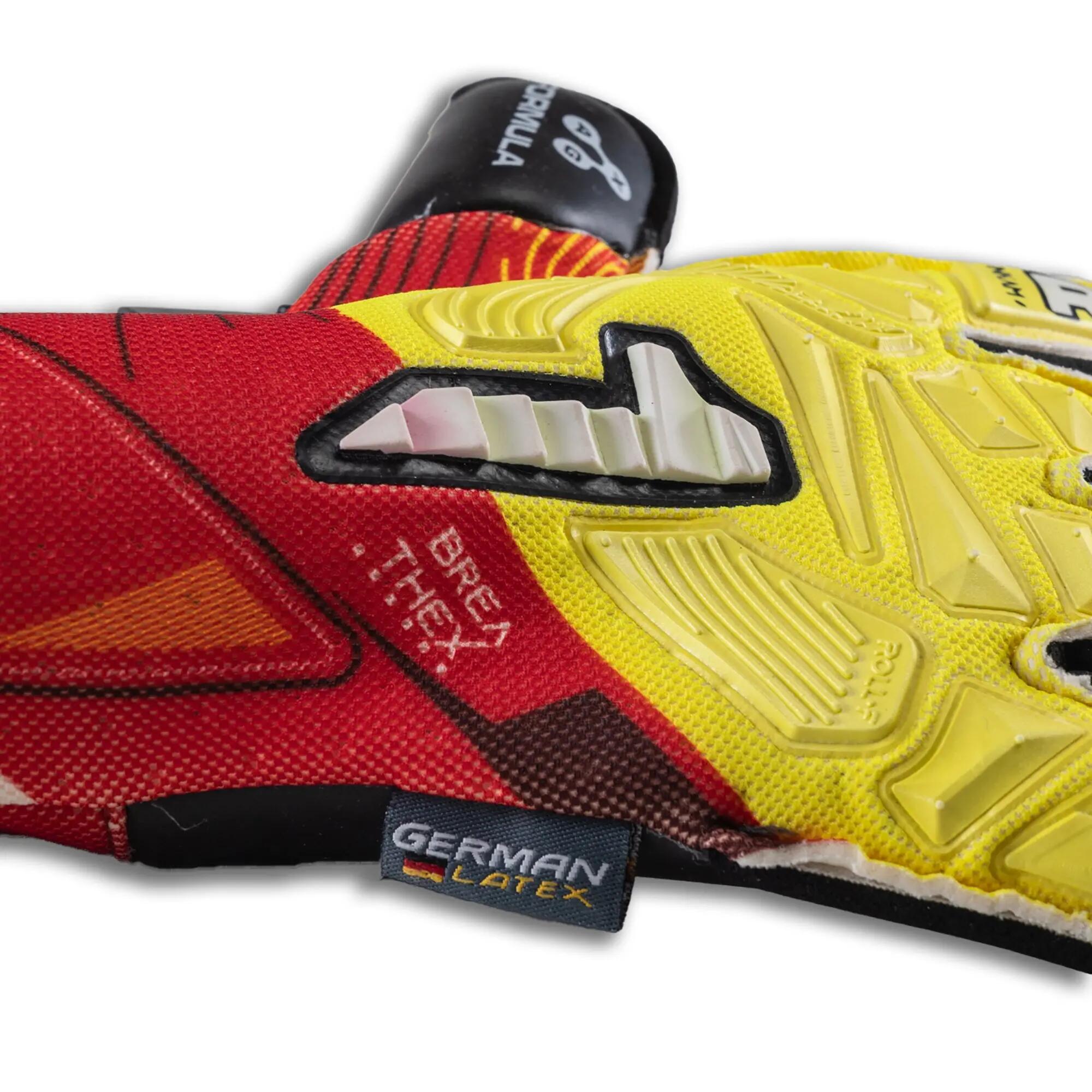 Gants De Gardien De But Adulte Rinat Nkam Pro Jaune/rouge 5/7