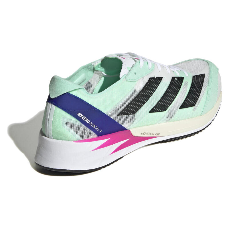 Chaussures de Running adidas running Adizero adios 7 Vert Blanc