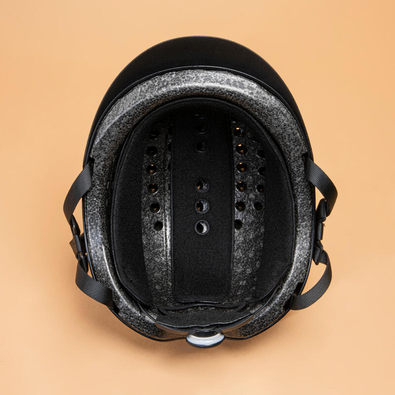 Seconde vie - Casque équitation Adulte et Enfant - 100 noir - BON