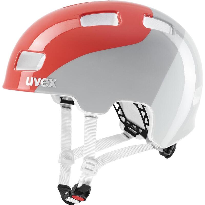 HLMT 4 Made-in-Germay Bicycle Kid Helmet - Grapefruit Grey