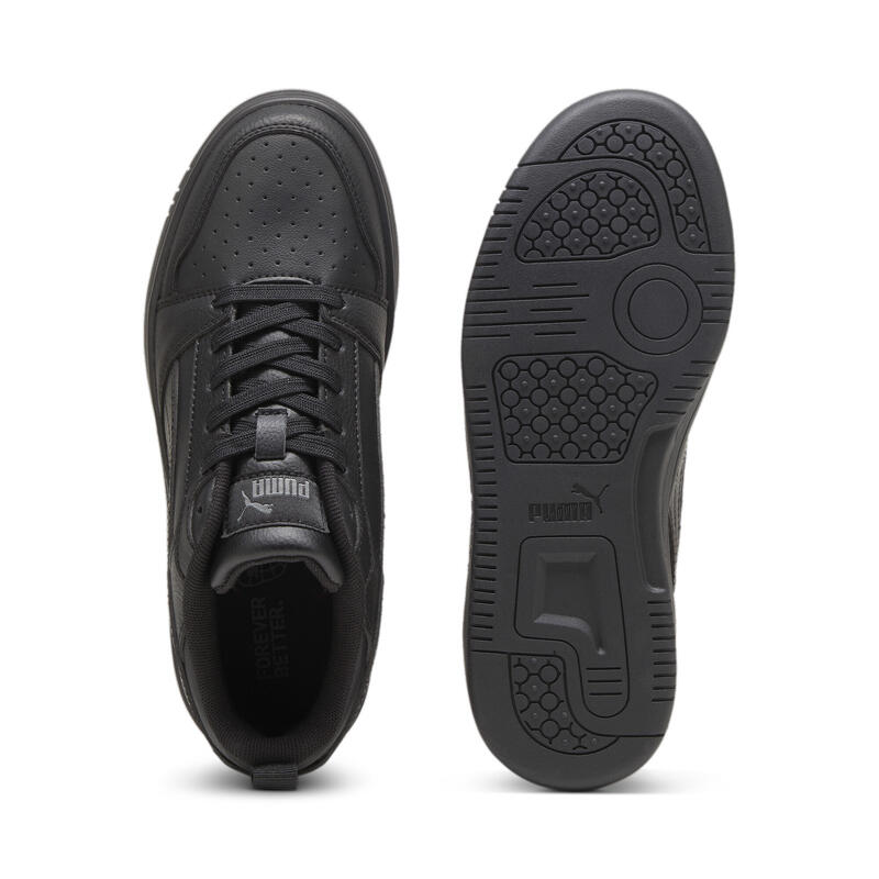 Sneaker Rebound V6 Lo da ragazzi PUMA Black Shadow Gray