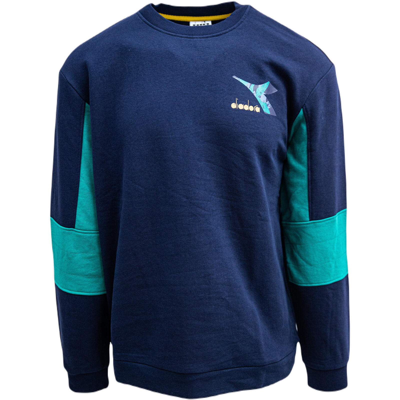 DIADORA Blouse Diadora Crew Shield, Blauw, Mannen