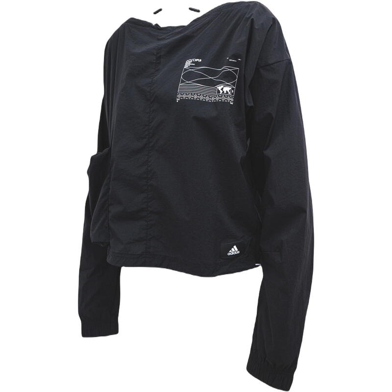 Chemisier adidas Sportswear X-City Crew, Noir, Femmes