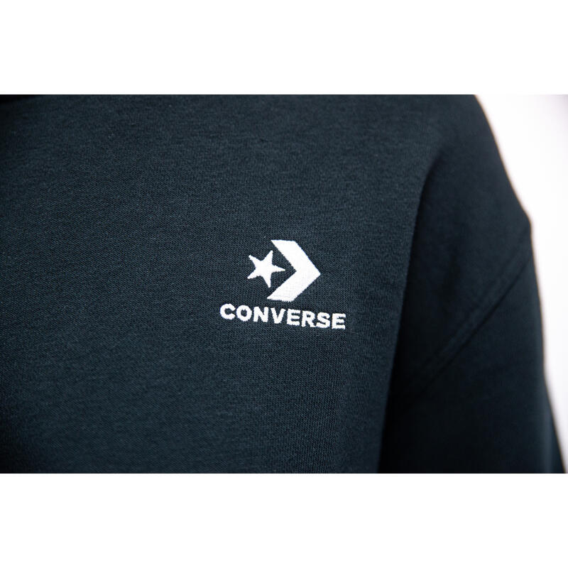 Blouse Converse Foundation Crew, Zwart, Dames