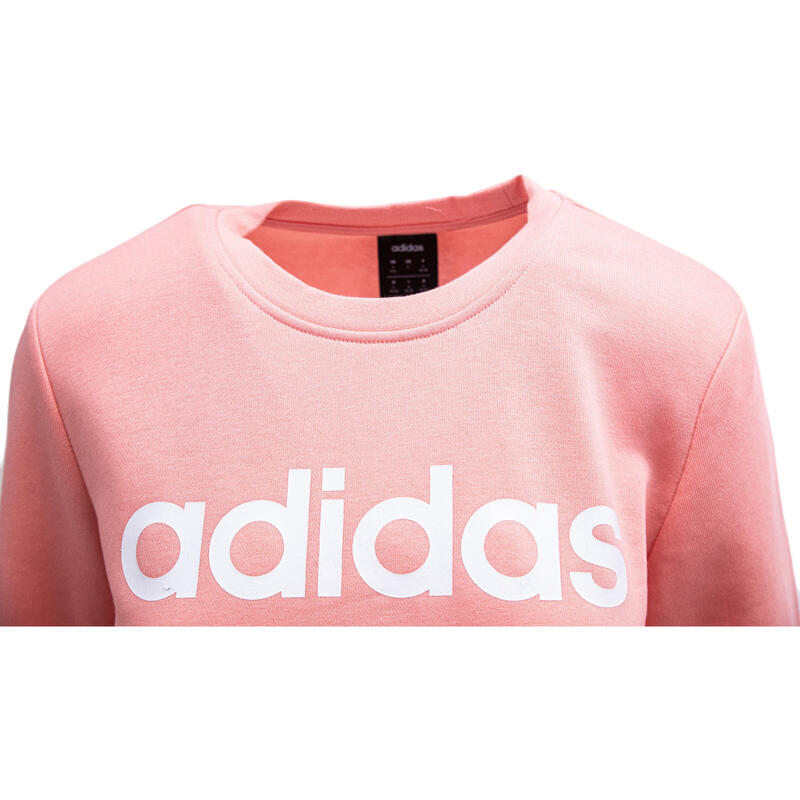 Bluza femei adidas Essentials Linear, Rosu