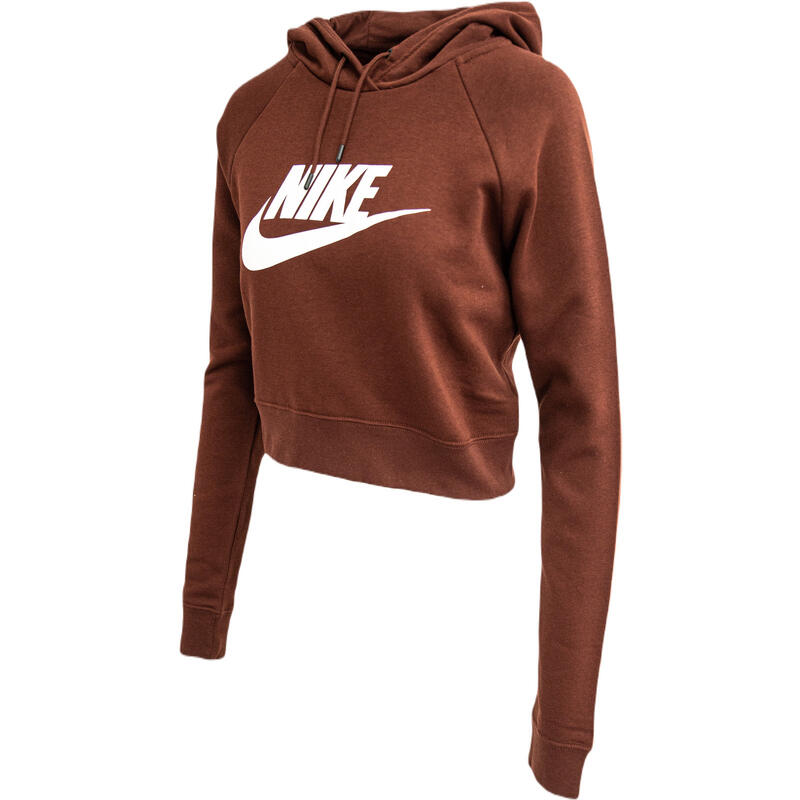 Hanorac femei Nike Sportswear Essential, Maro