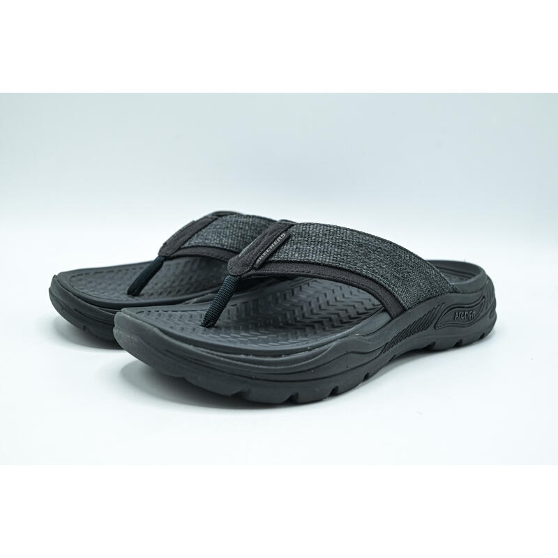 Chanclas Skechers Arch Fit Motley SD - Dolano 204345BLK, Negro, Hombre