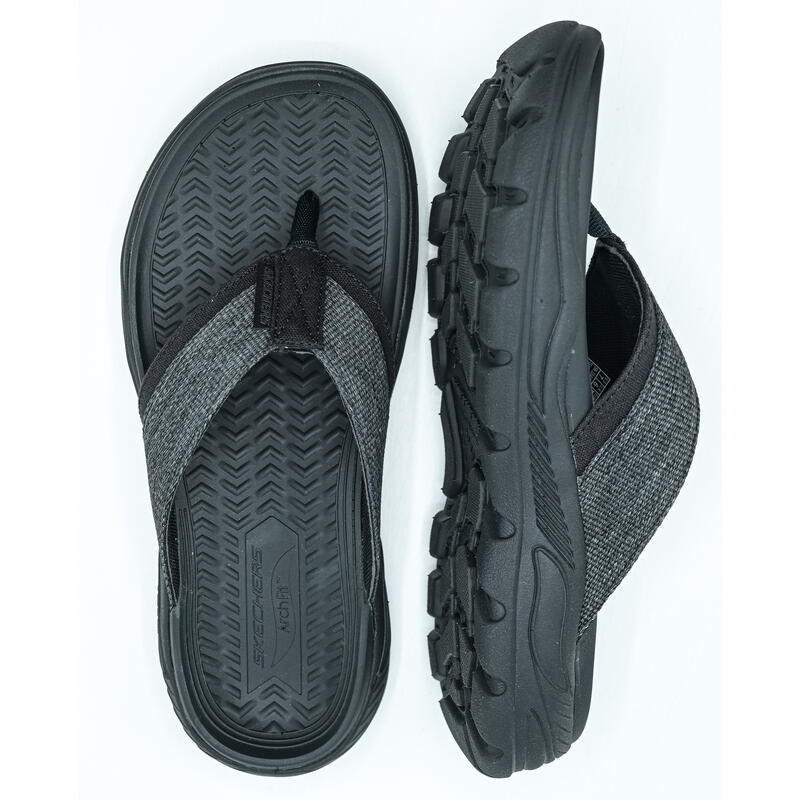 Slapi barbati Skechers Arch Fit Motley SD - Dolano, Negru