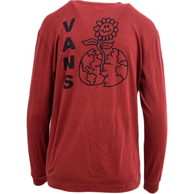 Bluza femei Vans Flo Rez Wash, Rosu