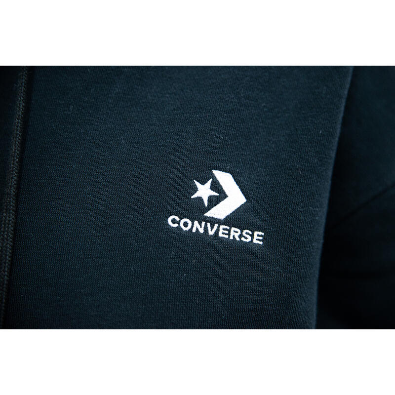 Pulóver Converse Embroidered Star Chevron, Fekete, Nők