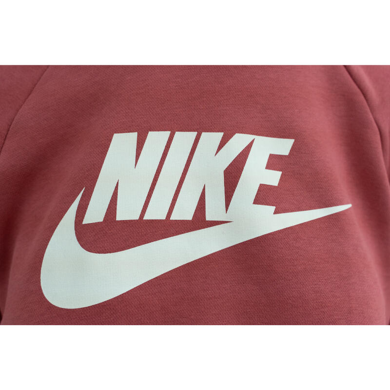 Cappuccio Nike Essentials Fleece Crop, Rosa, Donne