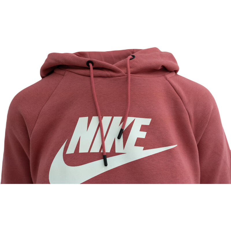 Hoodie Nike Essentials Fleece Crop, Cor de rosa, Mulheres