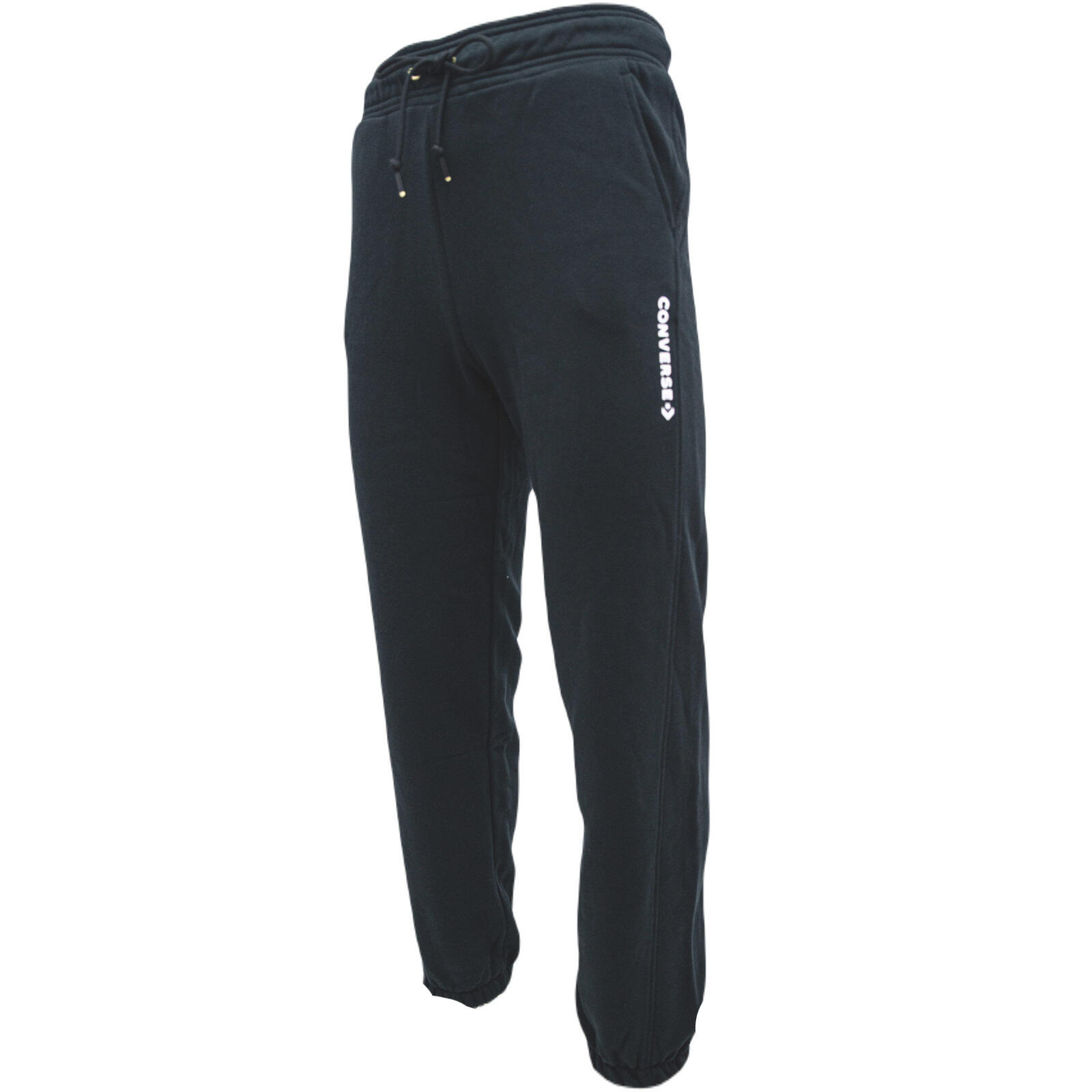 Hose Converse Embroided, Schwarz, Damen 3/5