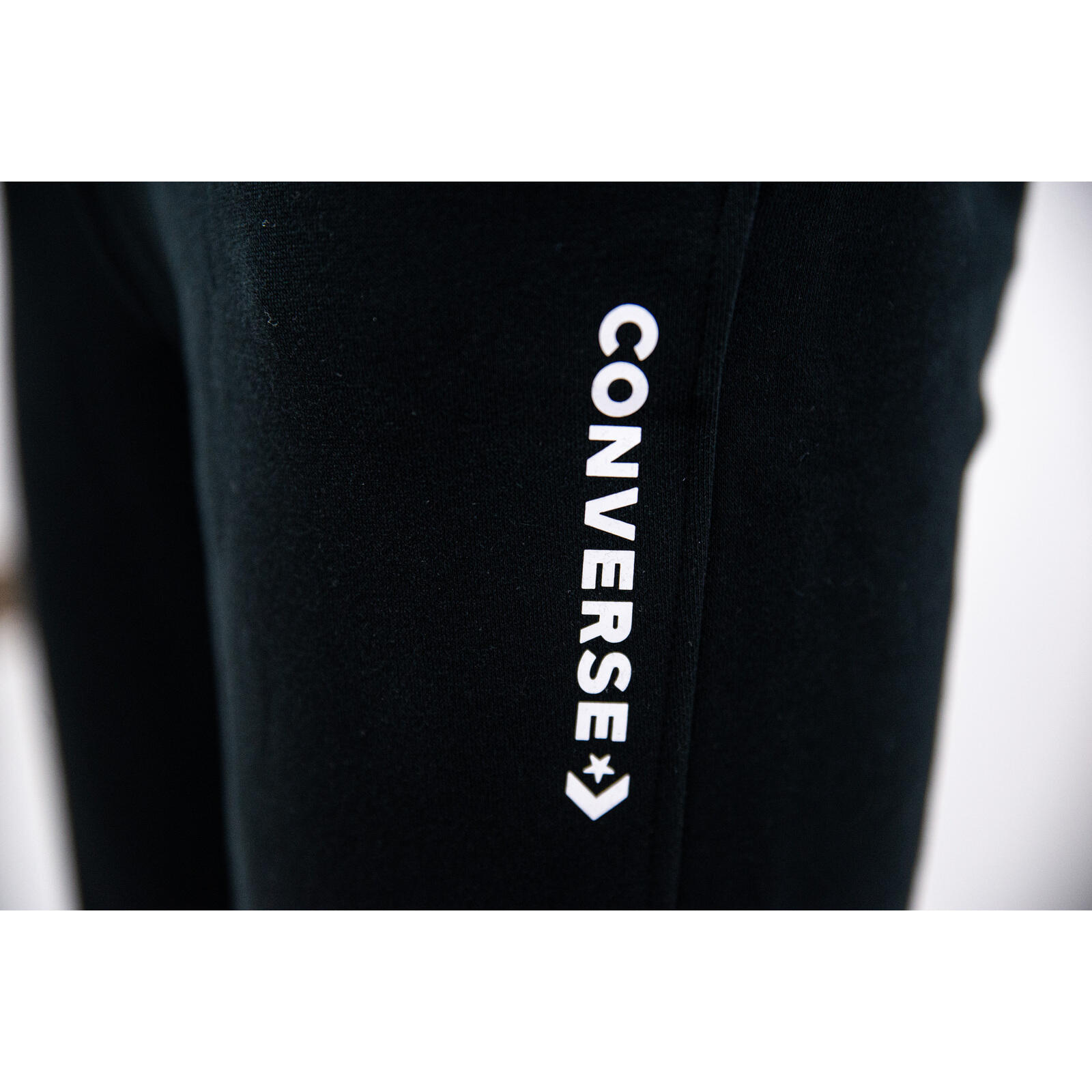 Hose Converse Embroided, Schwarz, Damen 5/5