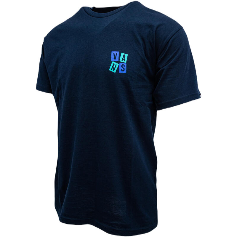 T-shirt Vans Crawling, Blauw, Mannen