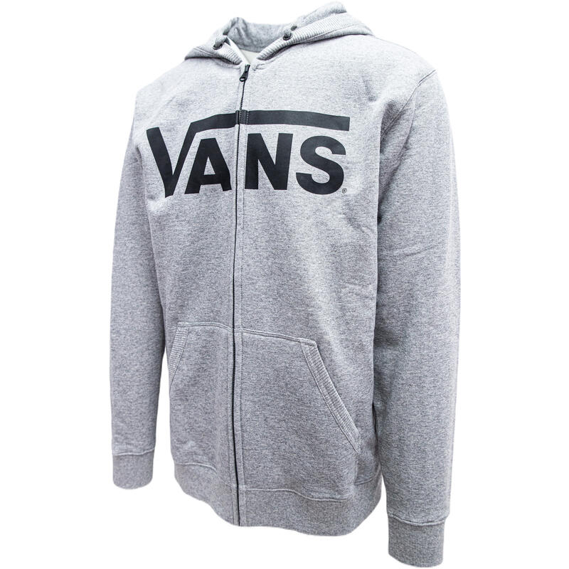 Pulóver Vans Classic Zip, Szürke, Férfiak