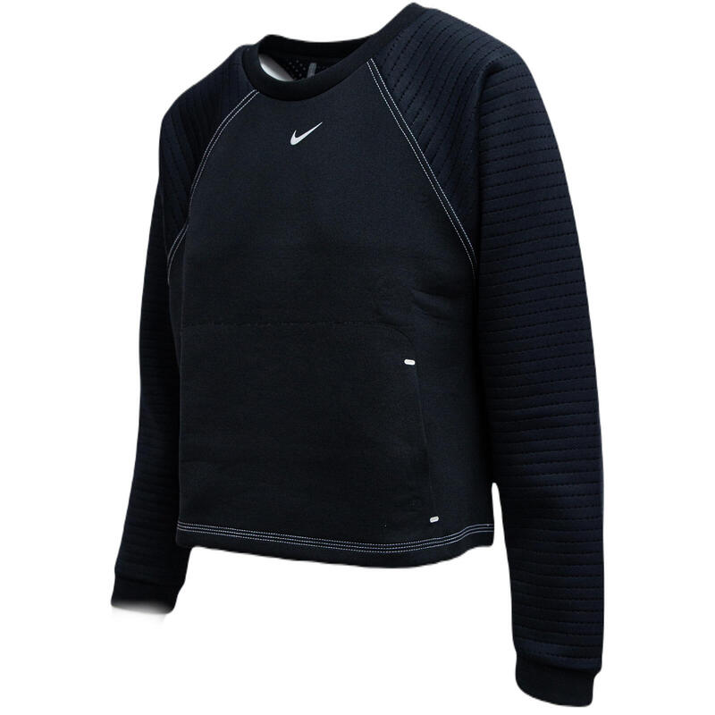Blusa Nike Pro Luxe Crew, Negro, Mujer