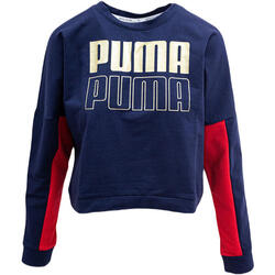 Blusa Puma Modern Sport Crew Sweat, Azul, Mujer