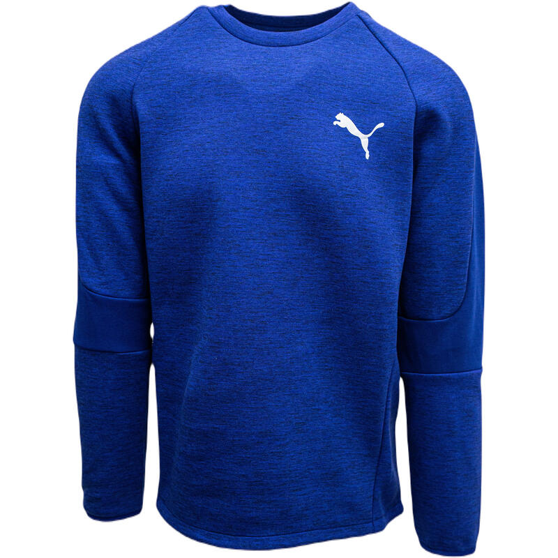 Bluza barbati Puma Evostripe Crew, Albastru