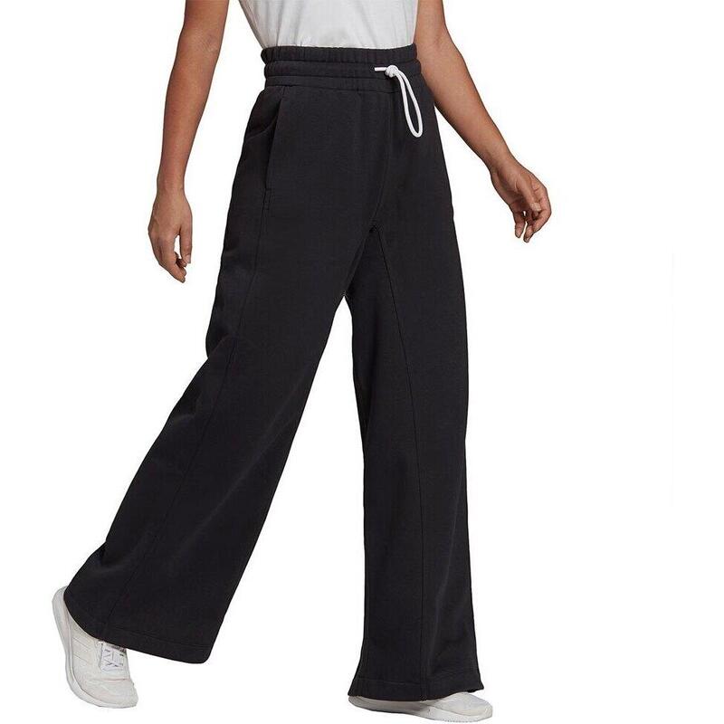 Pantalones adidas Studio Lounge Fleece, Negro, Mujer