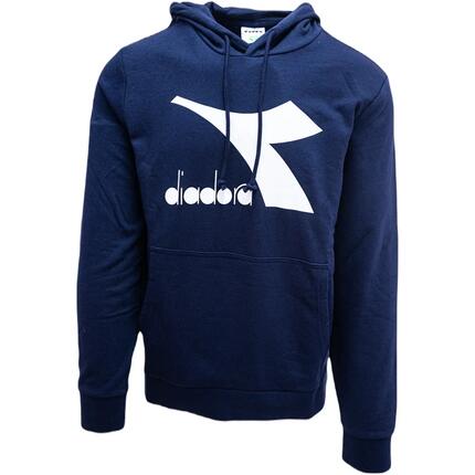 Capuche Diadora Big Logo, Bleu, Hommes