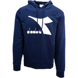 Sudadera Diadora Big Logo, Azul, Hombre