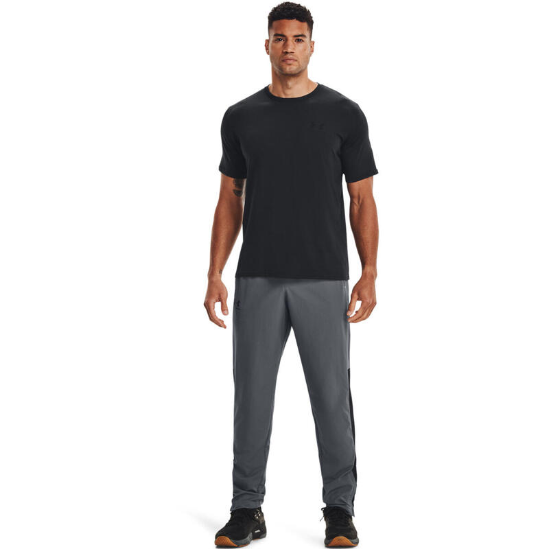T-shirt Under Armour Sportstyle Left Chest, Noir, Hommes