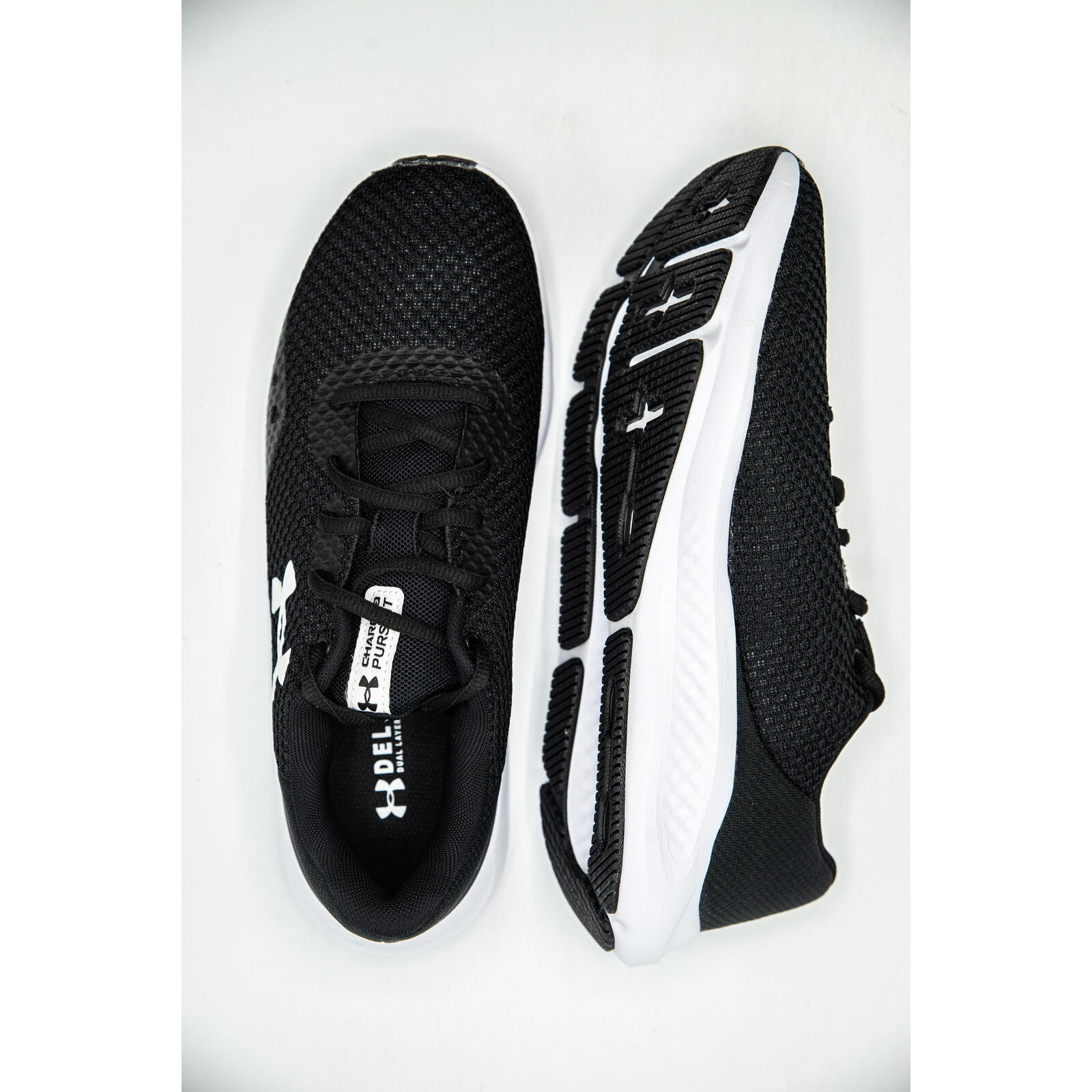 Baskets Under Armour Charged Pursuit 3, Noir, Hommes 2/7