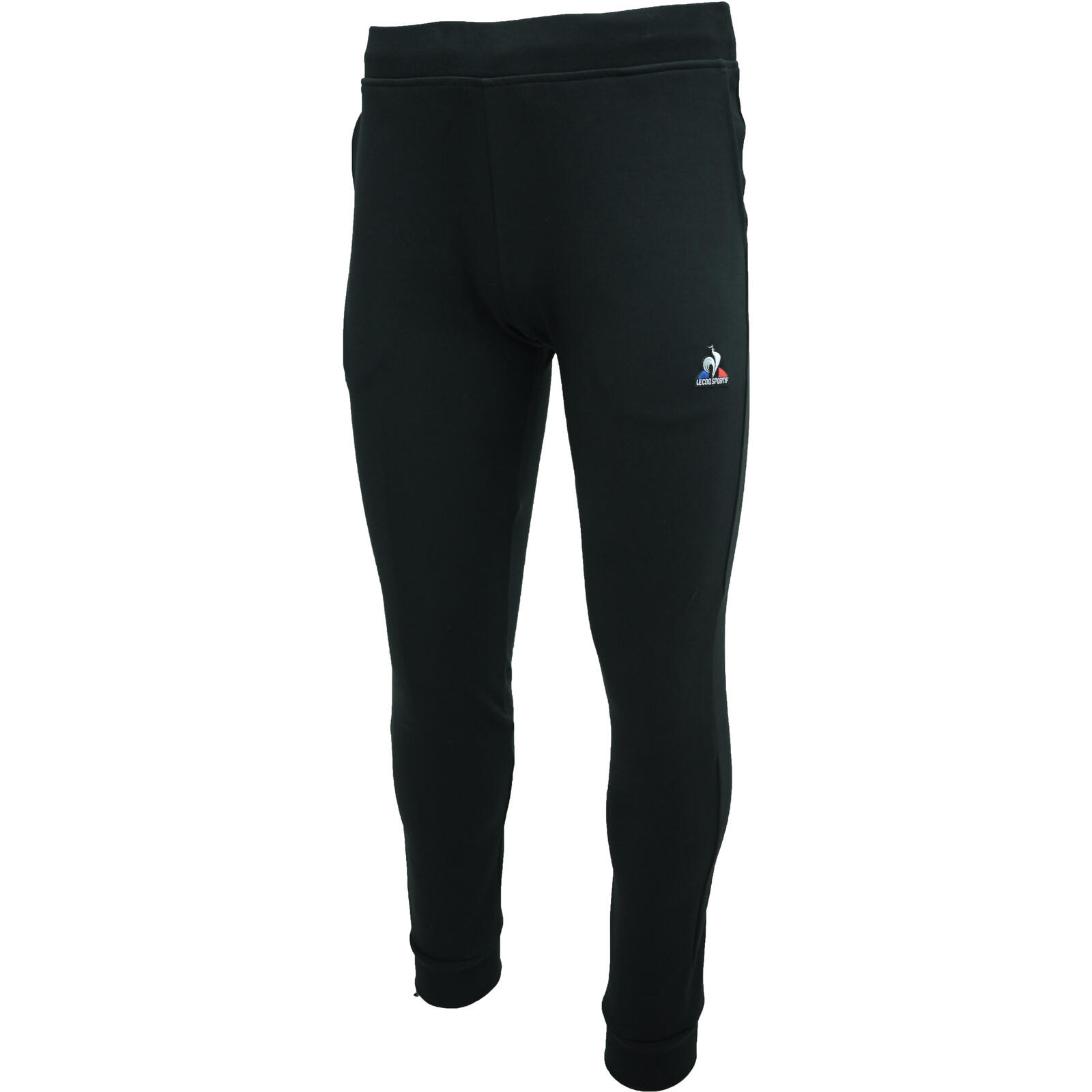 Pantalon Le Coq Sportif Essentiels Slim, Noir, Hommes 3/5
